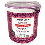 Trader Joe's Greek Whole Milk Vanilla Yogurt