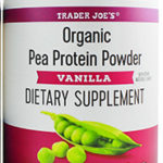 Trader Joe's Vanilla Organic Pea Protein Powder