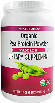 Trader Joe’s Vanilla Organic Pea Protein Powder Reviews