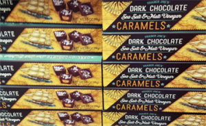 Trader Joe's Dark Chocolate Sea Salt & Malt Vinegar Caramels