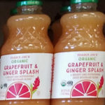Trader Joe's Organic Grapefruit & Ginger Splash