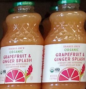 Trader Joe's Organic Grapefruit & Ginger Splash
