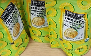 Trader Joe's Organic Unsweetened Dried Pineapple