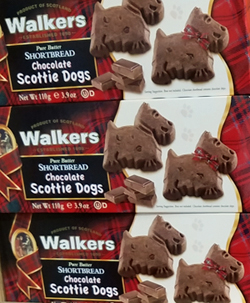 Walkers Shortbread Chocolate Scottie Dogs