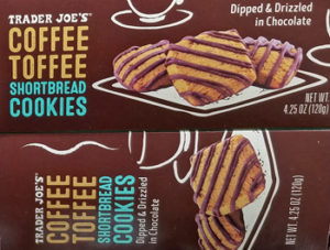 Trader Joe's Coffee Toffee Shortbread Cookies