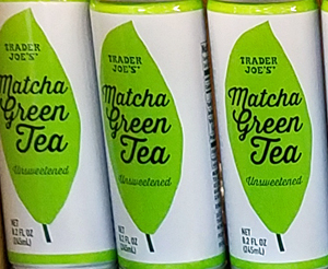 Trader Joe's Matcha Green Tea Cans