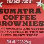 Trader Joe's Sumatra Coffee Brownies