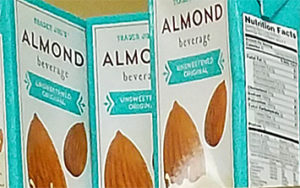 Trader Joe's Unsweetened Almond Beverage