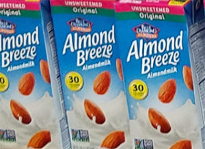 Unsweetened Original Almond Breeze Almond Milk