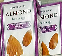 Trader Joe's Unsweetened Vanilla Almond Beverage