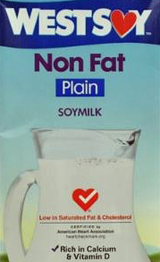 WestSoy Non Fat Plain Soy Milk
