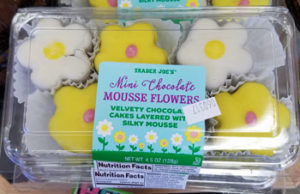 Trader Joe's Mini Chocolate Mousse Flowers