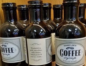 Trader Joe's Coffee Syrup