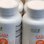 Well Nutrition Gaba 250mg