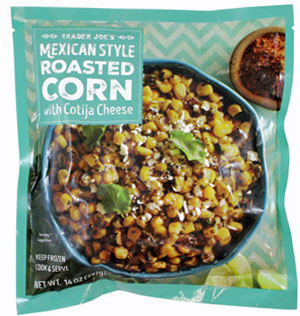 Trader Joe's Mexican Style Roasted Corn with Cotija Cheese