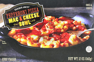 Trader Joe’s Pepperoni Pizza Mac & Cheese Bowl Reviews