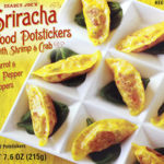 Trader Joe's Sriracha Seafood Potstickers with Shrimp & Crab in Carrot & Red Pepper Wrappers