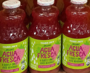 Trader Joe's Strawberry Lime Agua Fresca
