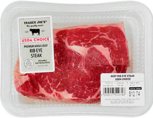 Trader Joe's Choice Premium Angus Beef Rib Eye Steak