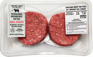 Trader Joe's Choice Premium Angus Ground Beef Patties