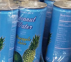 Trader Joe's Coconut Water with Pineapple Juice