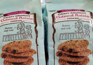 Trader Joe's Gluten-Free Crispy Crunchy Oatmeal Raisin Cookies