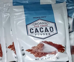 Trader Joe's Organic Fair Trade Cacao Powder