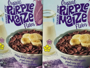 Trader Joe's Organic Purple Maize Flakes Cereal