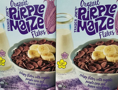 Trader Joe’s Organic Purple Maize Flakes Cereal Reviews