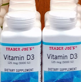 Trader Joe's Vitamin D3 Dietary Supplement