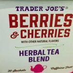 Trader Joe's Berries & Cherries Herbal Tea