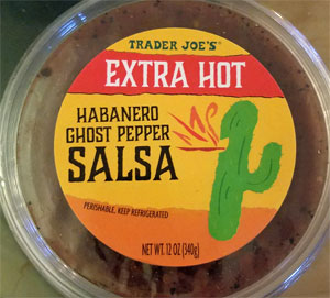 Trader Joe's Extra Hot Habanero Ghost Pepper Salsa