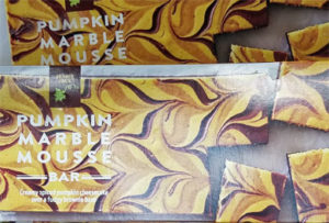 Trader Joe's Pumpkin Marble Mousse Bar