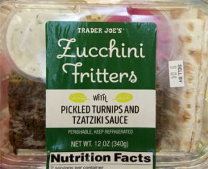 Trader Joe's Zucchini Fritters