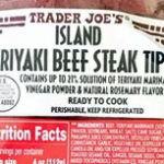 Trader Joe's Island Teriyaki Beef Steak Tips