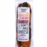 Trader Joe's Apricot Cherry Cranberry Goat’s Milk Cheese