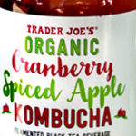 Trader Joe's Organic Cranberry Spiced Apple Kombucha