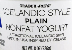 Trader Joe’s Icelandic Style Plain Nonfat Yogurt