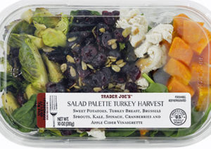 Trader Joe's Salad Palette Turkey Harvest