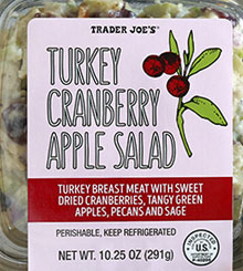 Trader Joe’s Turkey Cranberry Apple Salad Reviews