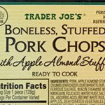 Trader Joe's Boneless Stuffed Pork Chops with Apple Almond Stuffing