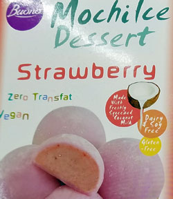 Buono Dairy-Free Strawberry Mochi