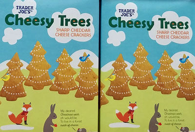 Trader Joe’s Cheesy Trees Cheddar Crackers Reviews