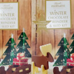 Mount Momami Winter Chocolate Reindeer & Sled Kit