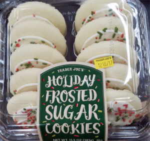 Trader Joe's Holiday Frosted Sugar Cookies