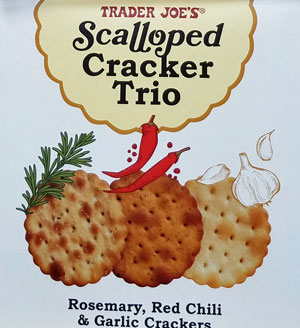 Trader Joe's Scalloped Cracker Trio