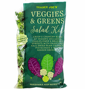 Trader Joe’s Veggies & Greens Salad Kit