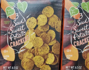 Trader Joe's 3 Seed Sweet Potato Crackers
