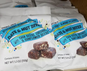 Trader Joe's Date & Nut Bites with Chia Seed, Coconut, and Sunflower Seeds