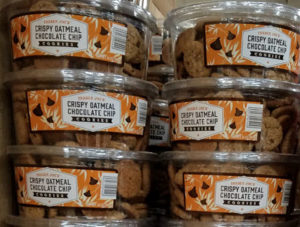 Trader Joe's Crispy Oatmeal Chocolate Chip Cookies